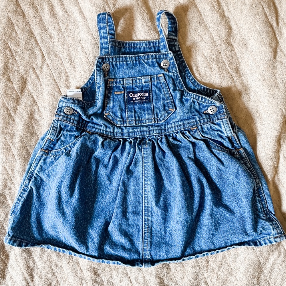 Osh Kosh Baby - Denim dress jumper